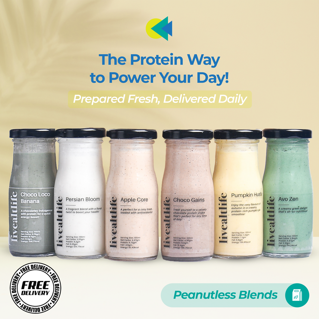Daily Protein Smoothie - Peanutless blends – LiveAltlife Store