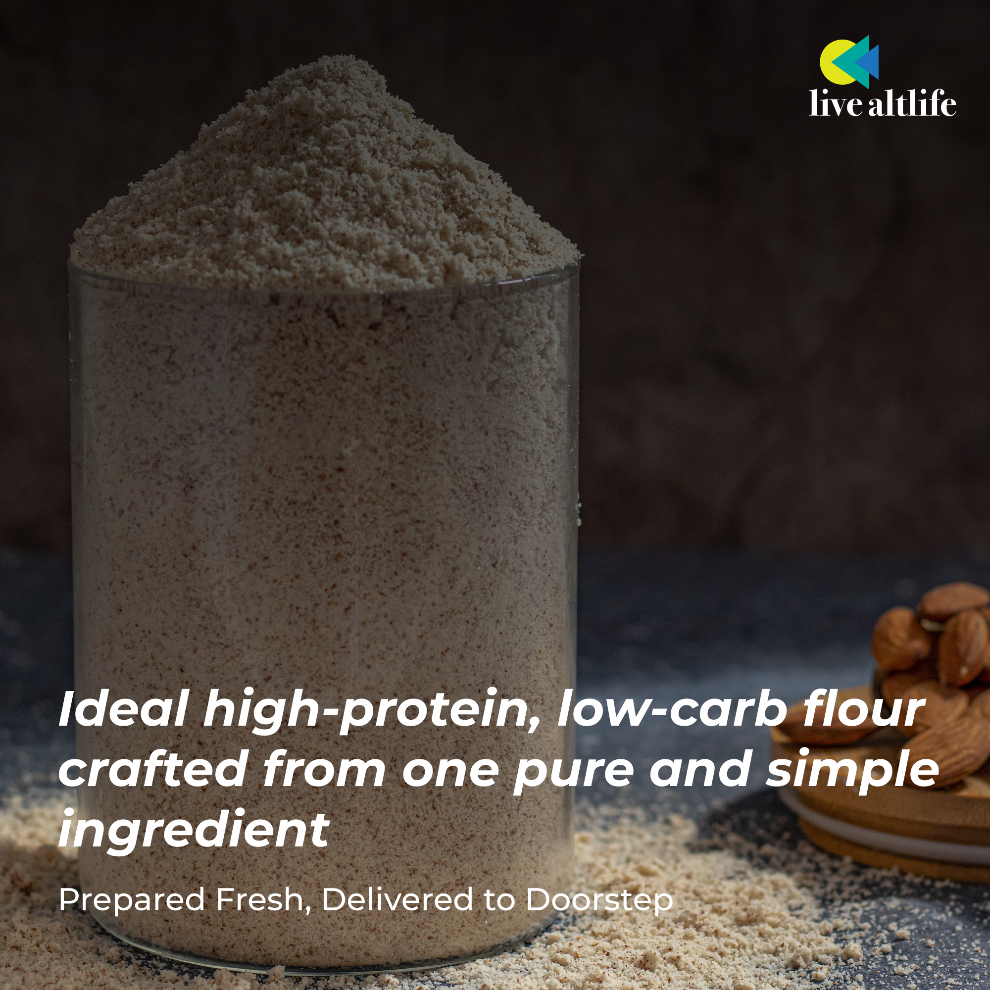 Almond Flour (500 g, High protein)