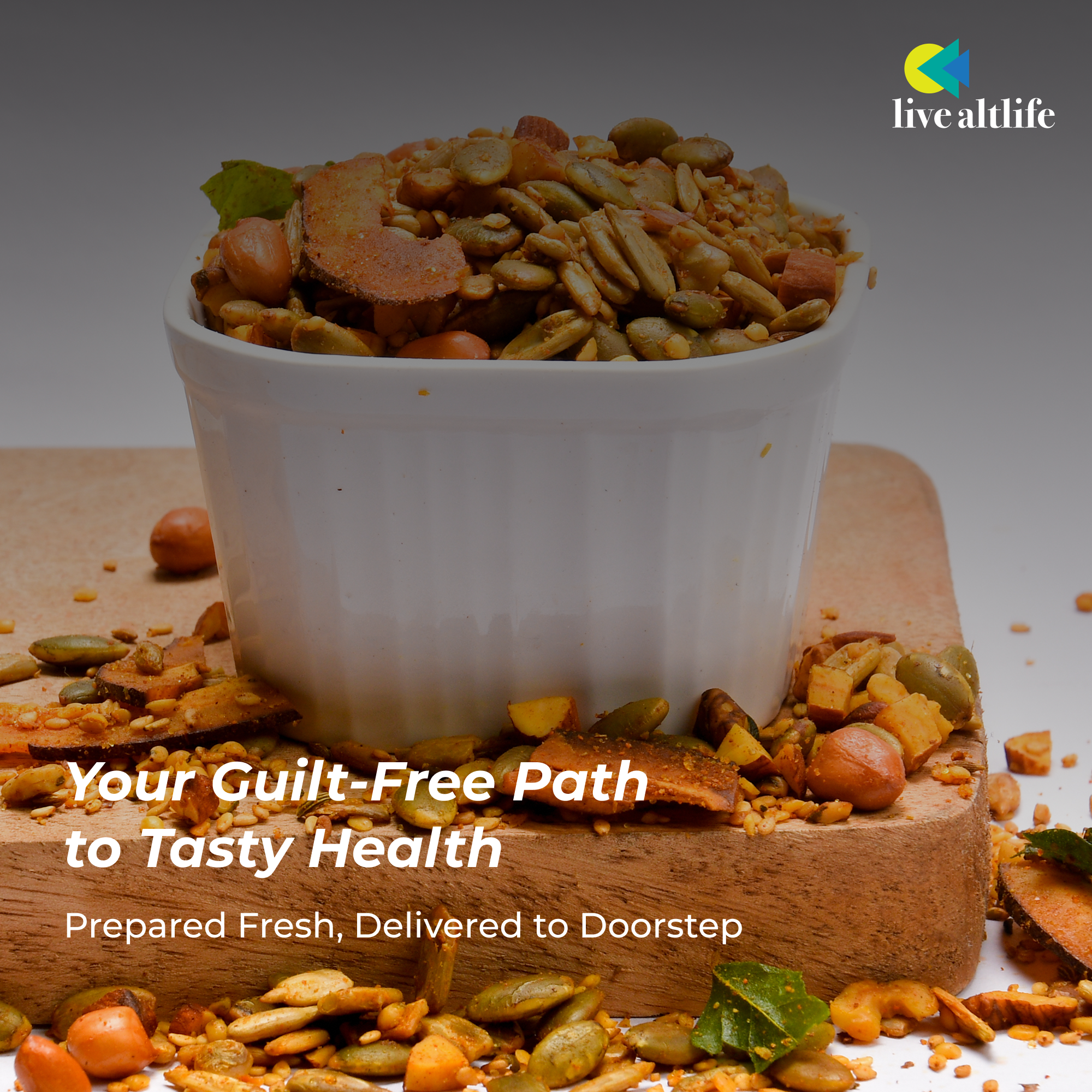 Chivda Seed Mix (200g, High Protein, Grain Free)