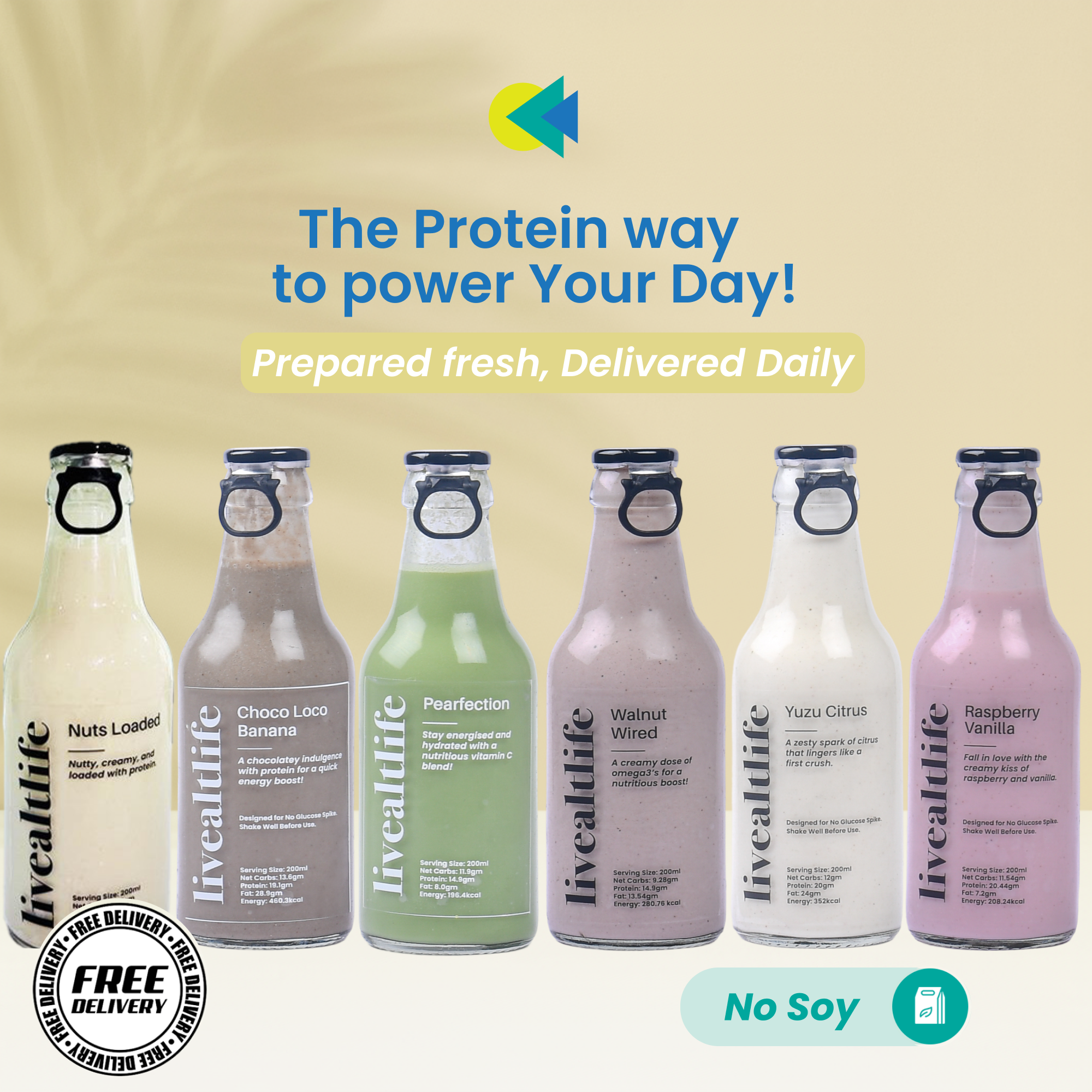 Daily Protein Smoothie - No Soy