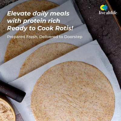 Nutripack-Ready-to-cook Roti (Assorted, High Protein, Grain Free)