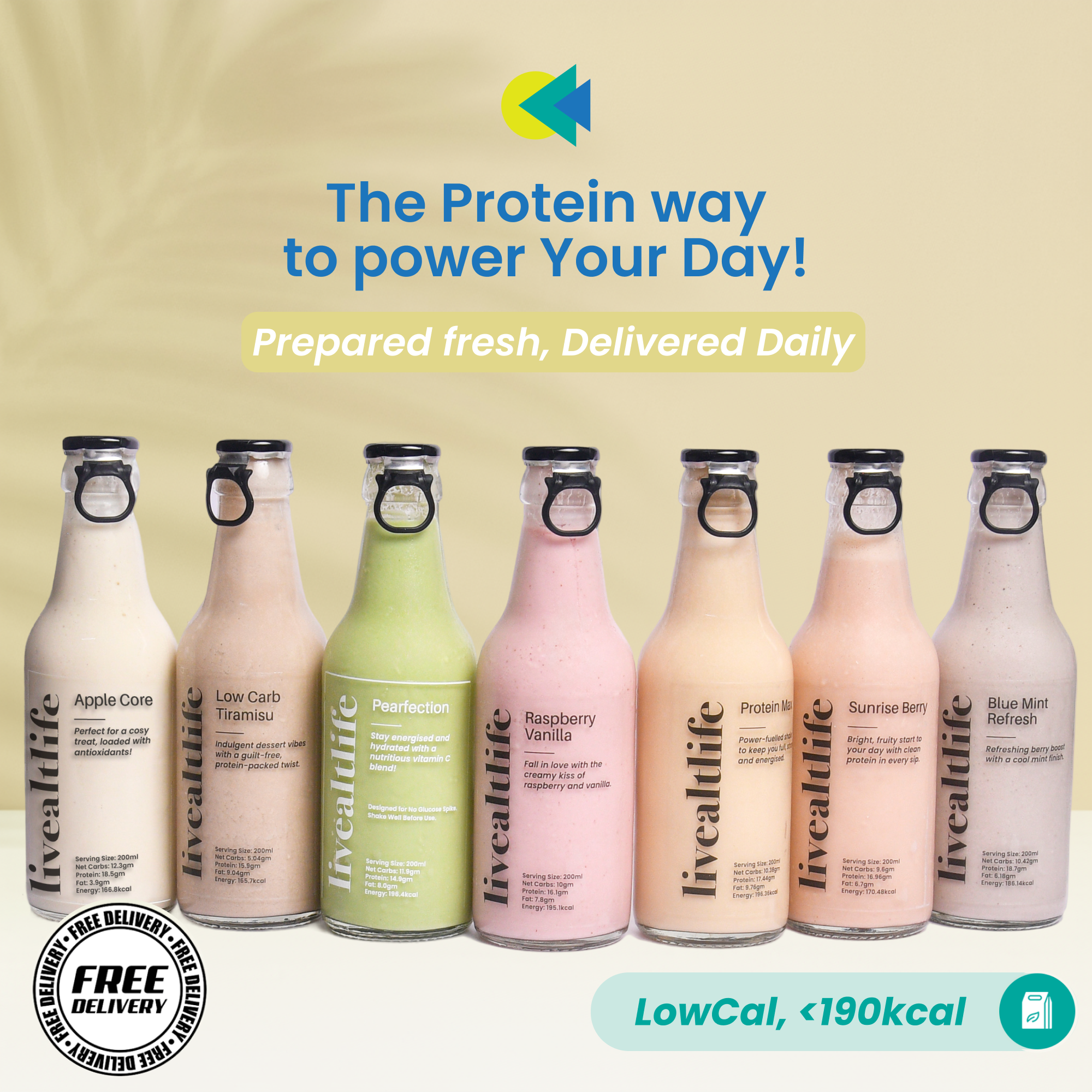 Daily Protein Smoothie - LowCal Combo